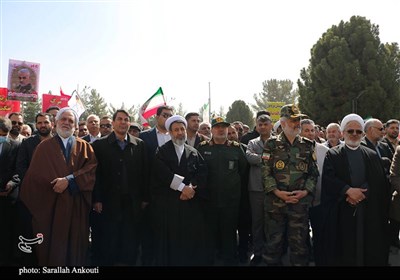 راهپیمایی 22 بهمن مردم کرمان