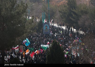 راهپیمایی 22 بهمن مردم کرمان 