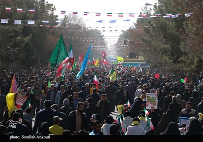 راهپیمایی 22 بهمن مردم کرمان 