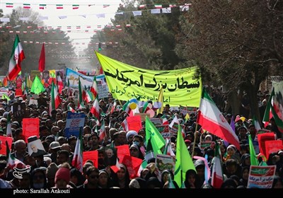 راهپیمایی 22 بهمن مردم کرمان 