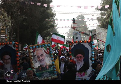 راهپیمایی 22 بهمن مردم کرمان