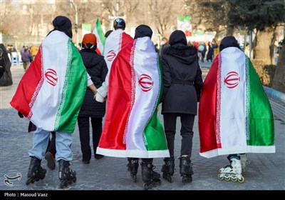 راهپیمایی 22 بهمن در تبریز 
