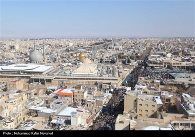 راهپیمایی 22 بهمن در قم 