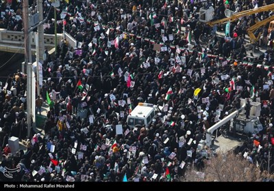 راهپیمایی 22 بهمن در قم 