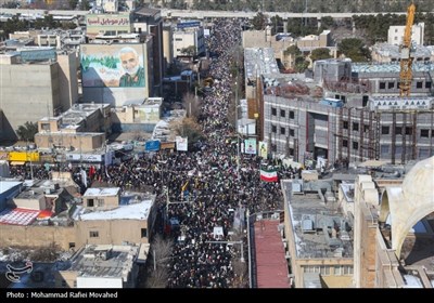 راهپیمایی 22 بهمن در قم