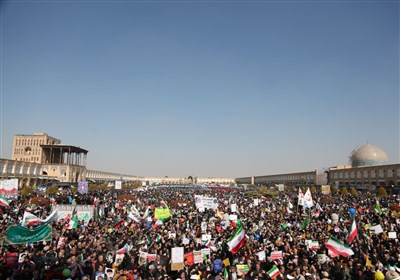 شکوه‌آفرینی مردم اصفهان در چهل و ششمین جشن بزرگ انقلاب