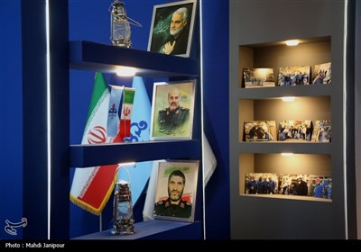 سردار سلیمانی در نمایشگاه زاینده‌نور
