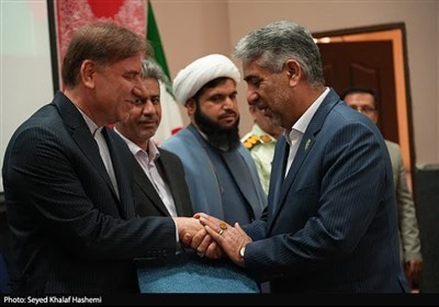 معرفی فرمانداران کنگان و دشتی با حضور استاندار بوشهر