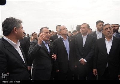 بازدید رئیس جمهور از صدرا و بندر بوشهر