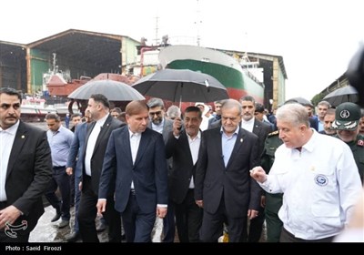 بازدید رئیس جمهور از صدرا و بندر بوشهر
