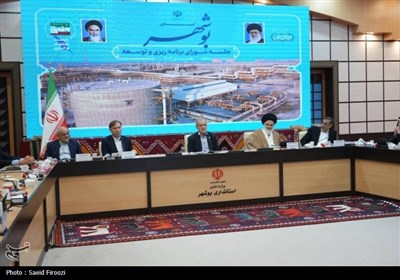 نشست شورای برنامه‌ریزی و توسعه استان بوشهر با حضور رئیس جمهور