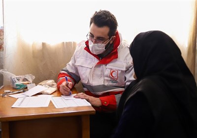 خدمات داوطلبان هلال احمر خراسان شمالی در نوروز 1404