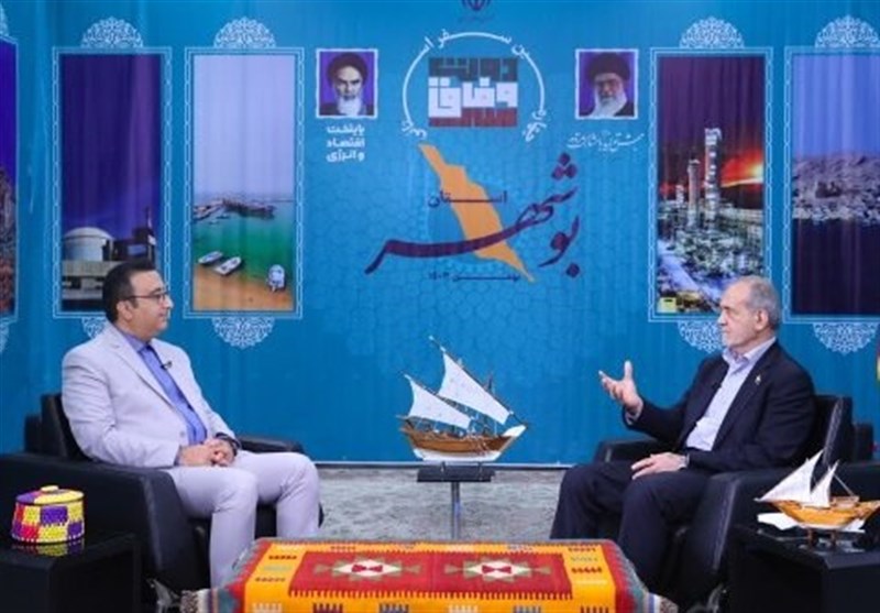 پزشکیان: مصمم به اجرای طرح خطوط راه‌آهن بوشهر هستیم