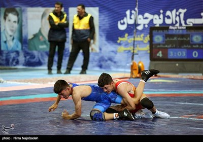 رقابت های کشتی آزاد نوجوانان قهرمانی کشور – مشهد 