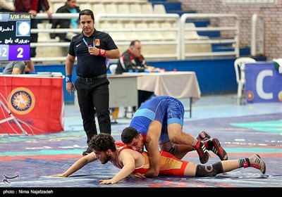 رقابت های کشتی آزاد نوجوانان قهرمانی کشور – مشهد 