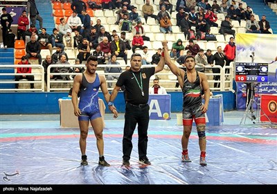 رقابت های کشتی آزاد نوجوانان قهرمانی کشور – مشهد 