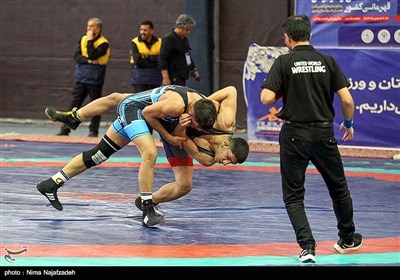 رقابت های کشتی آزاد نوجوانان قهرمانی کشور – مشهد 