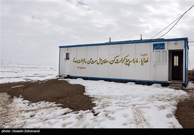 آخرین مدرسه کانکسی شهرستان ششتمد روستای حسین آباد صبوری، استان خراسان رضوی 