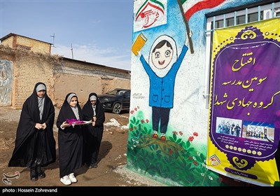 افتتاح سومین مدرسه گروه جهادی شهدا