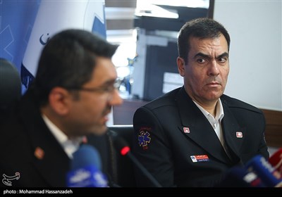 نشست خبری رئیس سازمان اورژانس استان تهران
