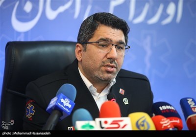 نشست خبری رئیس سازمان اورژانس استان تهران