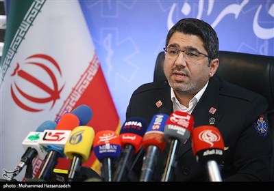 نشست خبری رئیس سازمان اورژانس استان تهران