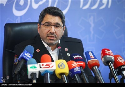 نشست خبری رئیس سازمان اورژانس استان تهران