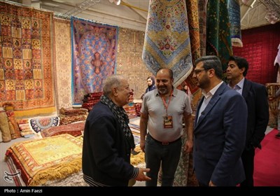 رنگ و نقش فرش‌های دستباف در نمایشگاه بین‌المللی فارس