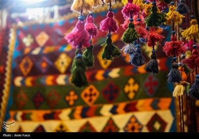 رنگ و نقش فرش‌های دستباف در نمایشگاه بین‌المللی فارس