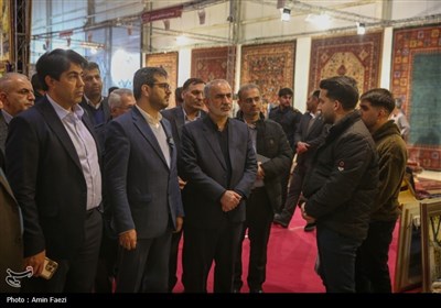 رنگ و نقش فرش‌های دستباف در نمایشگاه بین‌المللی فارس