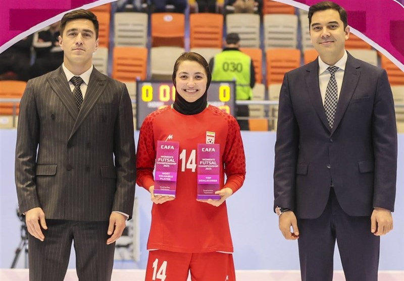 Iran’s Torkaman Named 2025 CAFA Women's Futsal MVP
