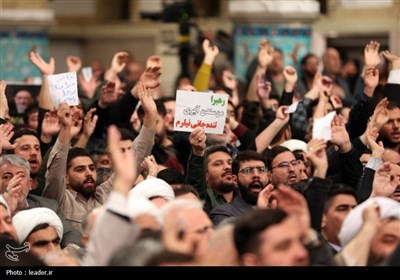 دیدار مردم آذربایجان شرقی با رهبر معظم انقلاب