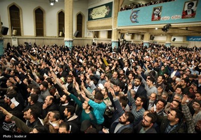 دیدار مردم آذربایجان شرقی با رهبر معظم انقلاب