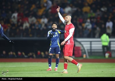 دیدار تیم‌های فوتبال پرسپولیس ایران و النصر عربستان