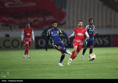 دیدار تیم‌های فوتبال پرسپولیس ایران و النصر عربستان