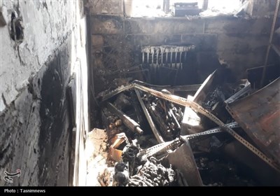 آتش‌سوزی هنرستان باهنر زنجان