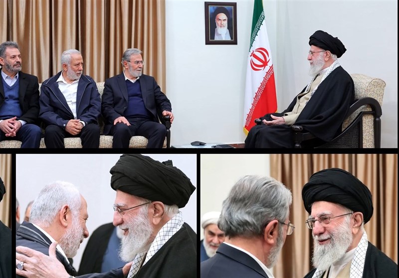 «خط دیدار» دبیرکل جنبش جهاد اسلامی فلسطین و هیئت همراه