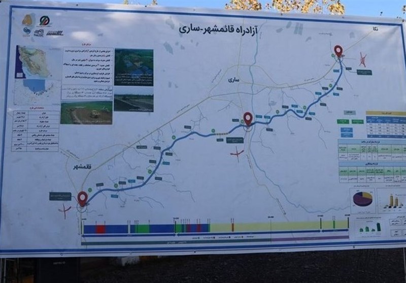 ‌ابرپروژه آزادراه قائمشهر ـ ساری در آستانه تعطیلی!