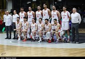 دیدار تیم‌های بسکتبال ایران و هند - انتخابی کاپ آسیا