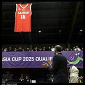 مراسم خداحافظی رسمی حامد حدادی ستاره پیشین تیم ملی بسکتبال ایران