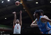 دیدار تیم‌های بسکتبال ایران و هند - انتخابی کاپ آسیا