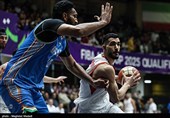 دیدار تیم‌های بسکتبال ایران و هند - انتخابی کاپ آسیا