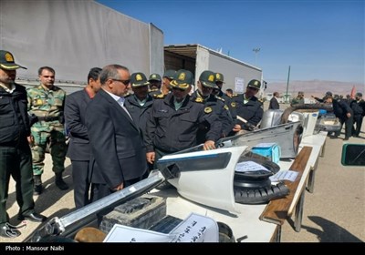 بازدید استاندار خراسان جنوبی از کشفیات مواد مخدر