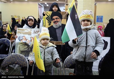 اجتماع مردمی لبیک یا نصرالله - همدان