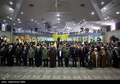 اجتماع مردمی لبیک یا نصرالله - همدان