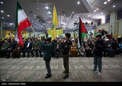 اجتماع مردمی لبیک یا نصرالله - همدان