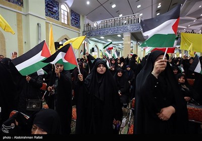 اجتماع مردمی لبیک یا نصرالله - همدان