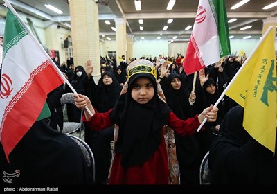اجتماع مردمی لبیک یا نصرالله - همدان