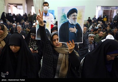 اجتماع مردمی لبیک یا نصرالله - همدان