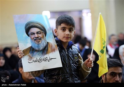 اجتماع مردمی لبیک یا نصرالله - همدان